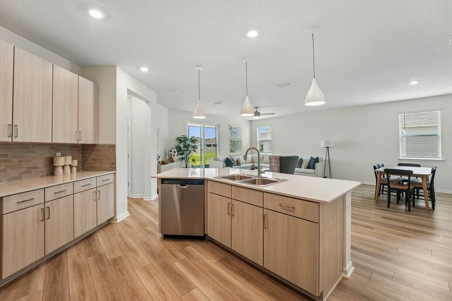 Furnished interior view inside a new home in Hawkes Meadow, Jacksonville (Image 8).