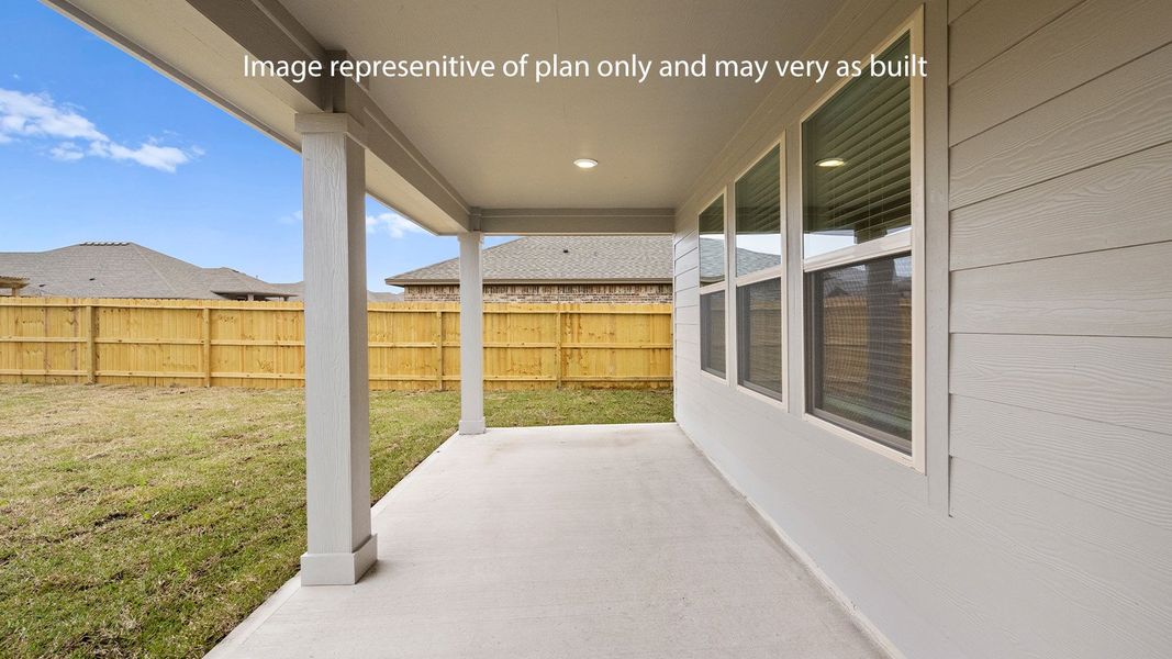 Representative exterior details of a home built from the Eureka by D.R. Horton in King's Landing, Corpus Christi (Image 4). Representative exterior details of a home built from the Eureka by D.R. Horton in King's Landing, Corpus Christi (Image 4).