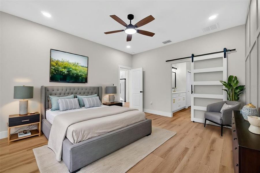 Furnished interior view inside a new home in , Brooksville (Image 36).