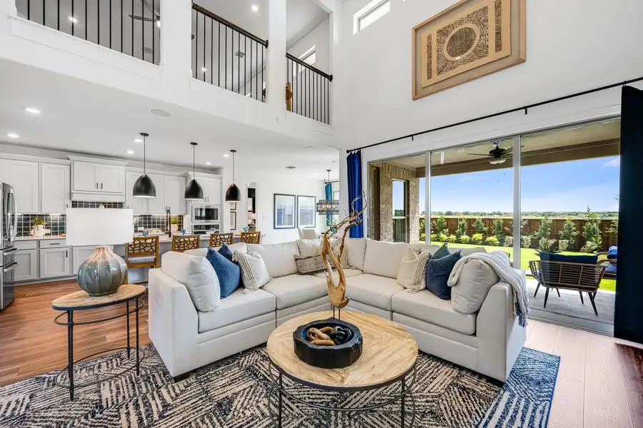 Furnished interior view inside a new home in The Ridge at Northlake, Northlake (Image 3).