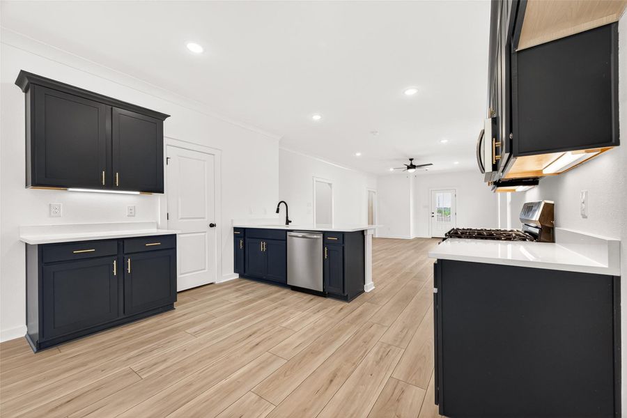 Furnished interior view inside a new home in Mostyn Springs, Magnolia (Image 6).
