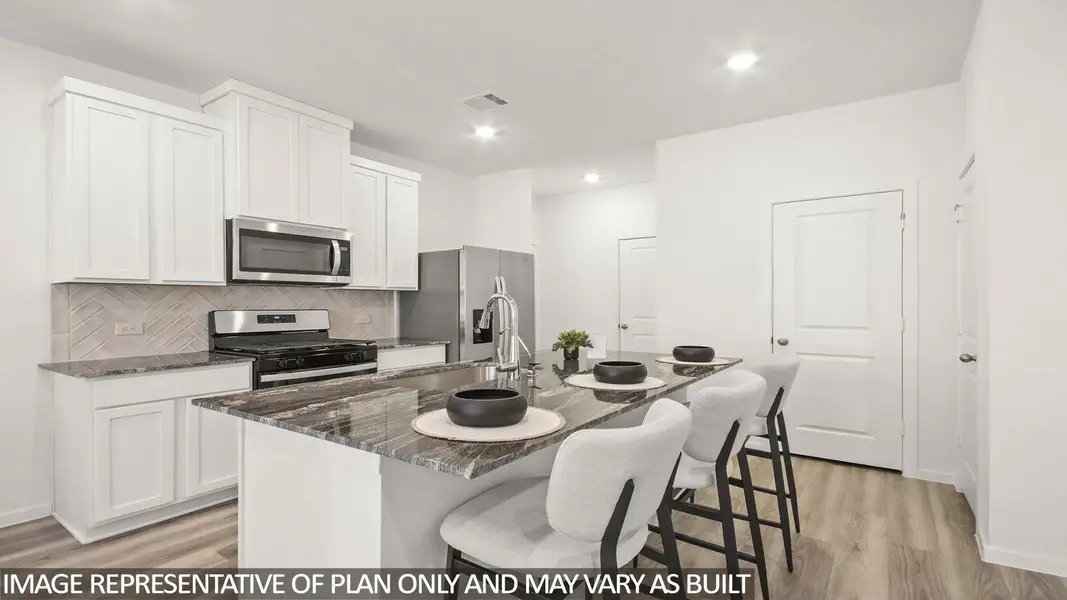 Furnished interior view inside a new home in , Houston (Image 3).