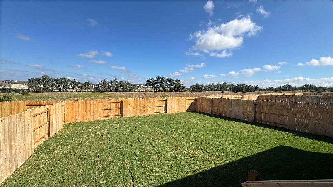 Exterior details and patio area of a home in Cannon Ranch 45s, Dripping Springs (Image 2). Exterior details and patio area of a home in Cannon Ranch 45s, Dripping Springs (Image 2).