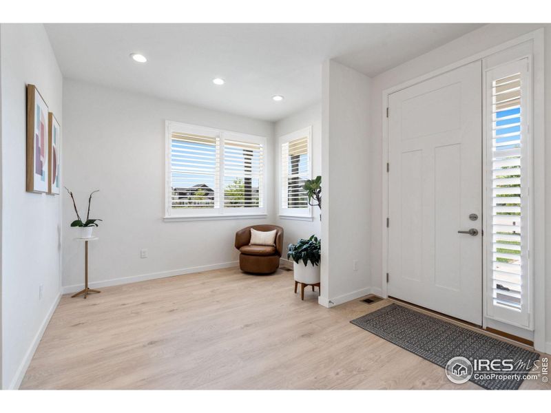 Furnished interior view inside a new home in , Fort Collins (Image 8). Furnished interior view inside a new home in , Fort Collins (Image 8).