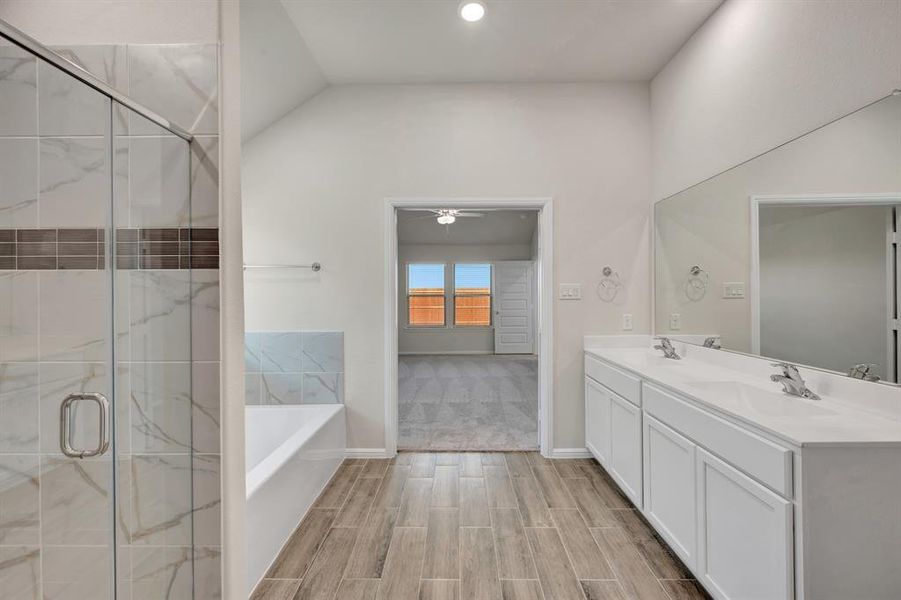 Furnished interior view inside a new home in Verandah, Royse City (Image 8).