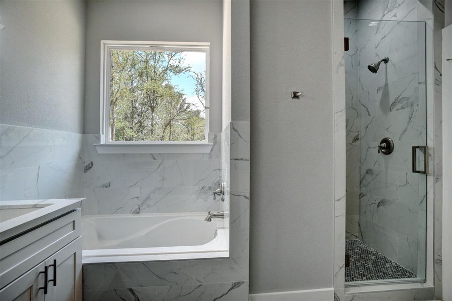 Furnished interior view inside a new home in , Bastrop (Image 8).