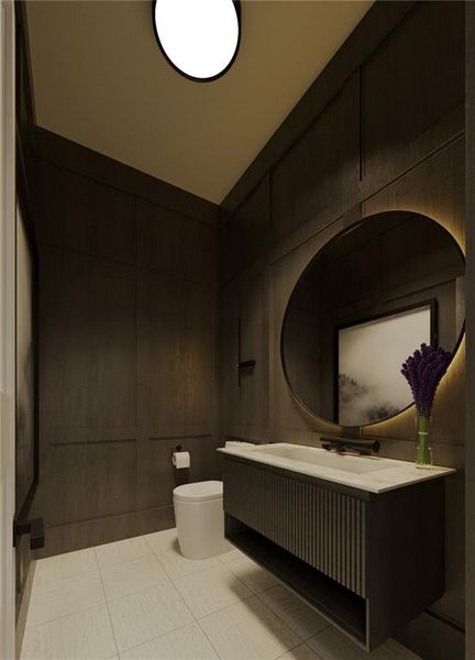 Furnished interior view inside a new home in , Atlanta (Image 5).