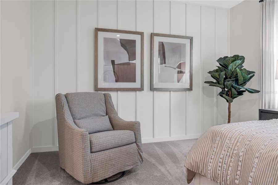 Furnished interior view inside a new home in Covered Bridge at Liberty Bluff, Haines City (Image 25).
