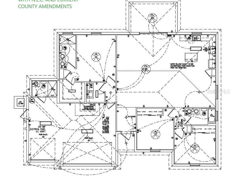 2D floor plan layout of this home in , Cape Coral, FL (Image 3).