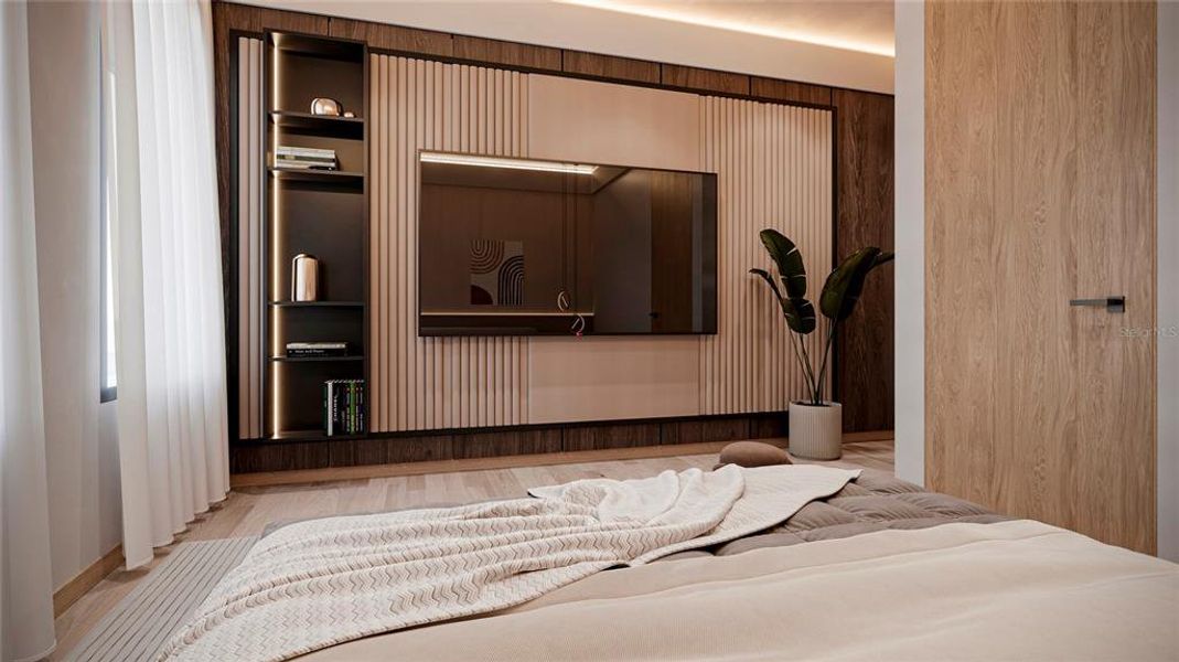 Furnished interior view inside a new home in , Punta Gorda (Image 9).