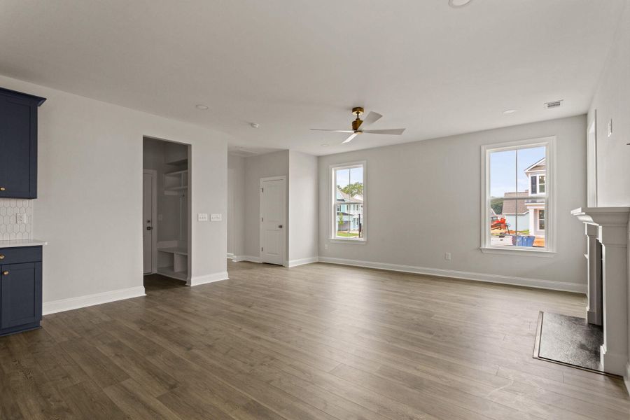 Spacious, unfurnished interior of a new home in Sweetgrass Station, Summerville (Image 26). Spacious, unfurnished interior of a new home in Sweetgrass Station, Summerville (Image 26).