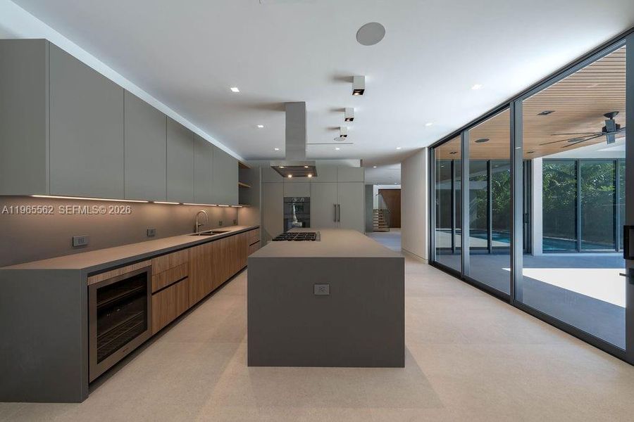 Furnished interior view inside a new home in , Miami (Image 5).