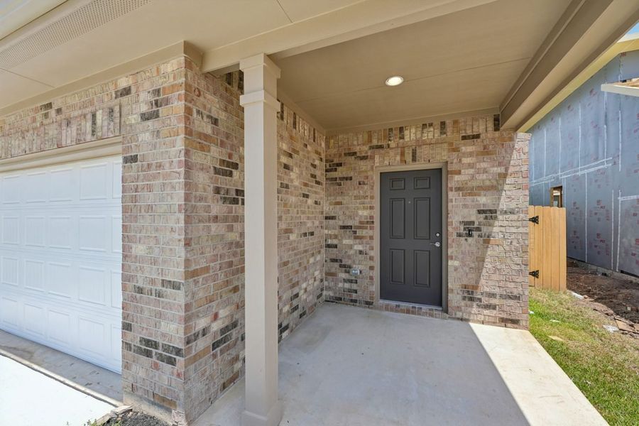 Exterior details and patio area of a home in Azalea, Pattison (Image 2). Exterior details and patio area of a home in Azalea, Pattison (Image 2).