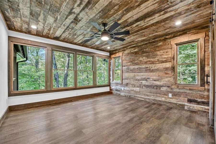 In-progress construction of a new home in , Blue Ridge, GA (Image 27).