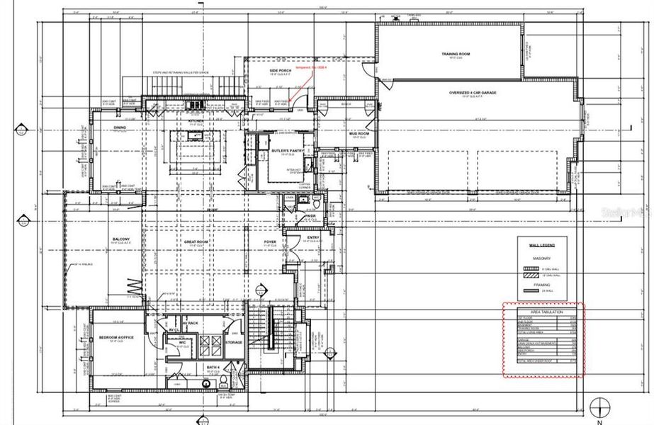 2D floor plan layout of this home in , Montverde, FL (Image 11).