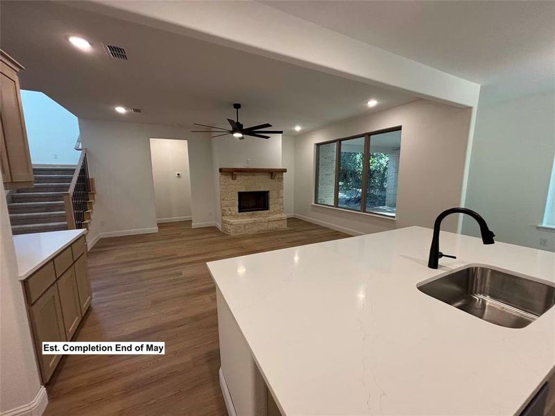 Furnished interior view inside a new home in , Boyd (Image 6).