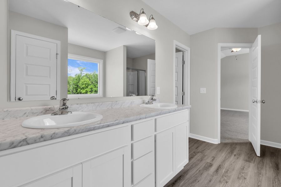 Representative furnished interior of a home built from the The Palmyra by RTS Homes in Doctor's Creek, Ludowici (Image 13).