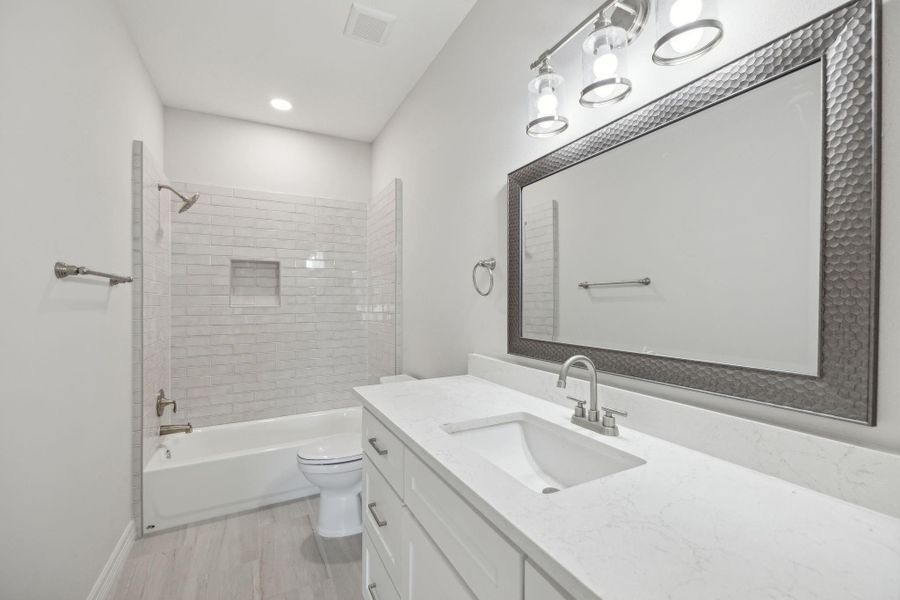 Furnished interior view inside a new home in , Livingston (Image 8).