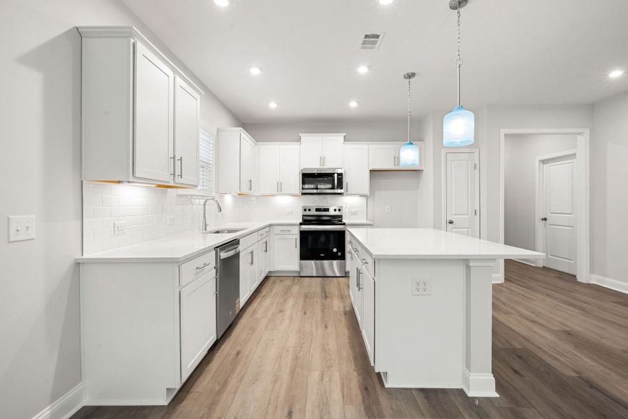 Furnished interior view inside a new home in Waterways, Richmond Hill (Image 3).