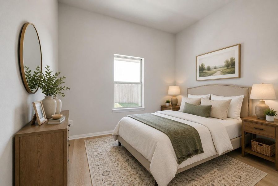 Furnished interior view inside a new home in , Waller (Image 11).