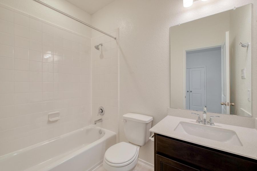 Furnished interior view inside a new home in Sonterra - Cool Water, Jarrell (Image 8).