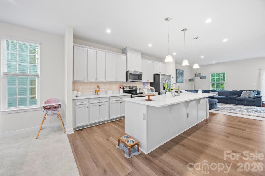 Furnished interior view inside a new home in , Gastonia (Image 8).