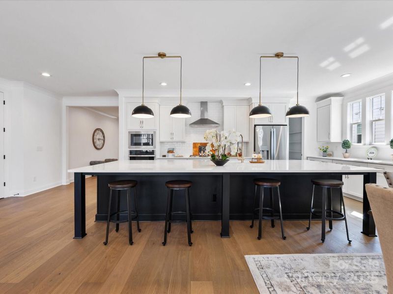 Furnished interior view inside a new home in Phillips Village, Matthews (Image 31).
