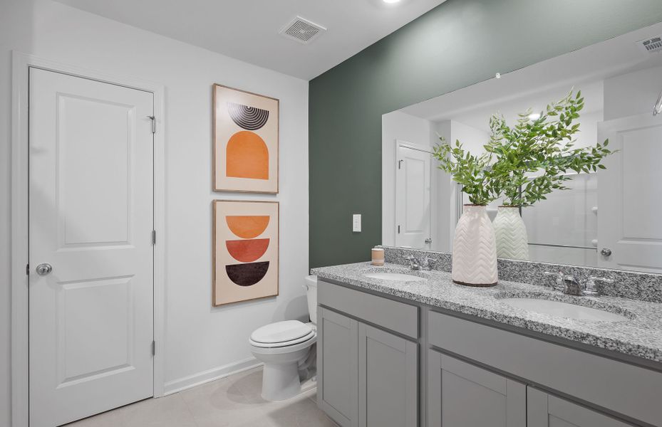 Furnished interior view inside a new home in Avery Ridge, Gainesville (Image 29).
