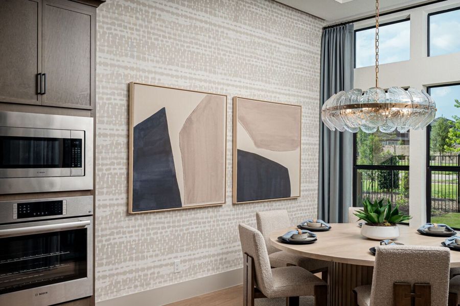 Representative furnished interior of a home built from the Hawthorne by Landon Homes in Lexington Frisco, Frisco (Image 10).