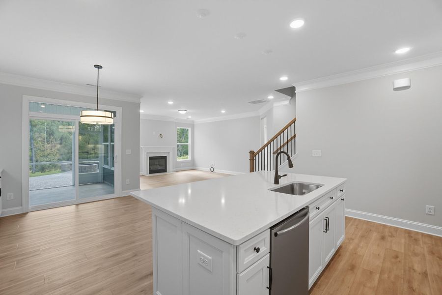 Furnished interior view inside a new home in Heritage - 55+ Community, Wesley Chapel (Image 9).