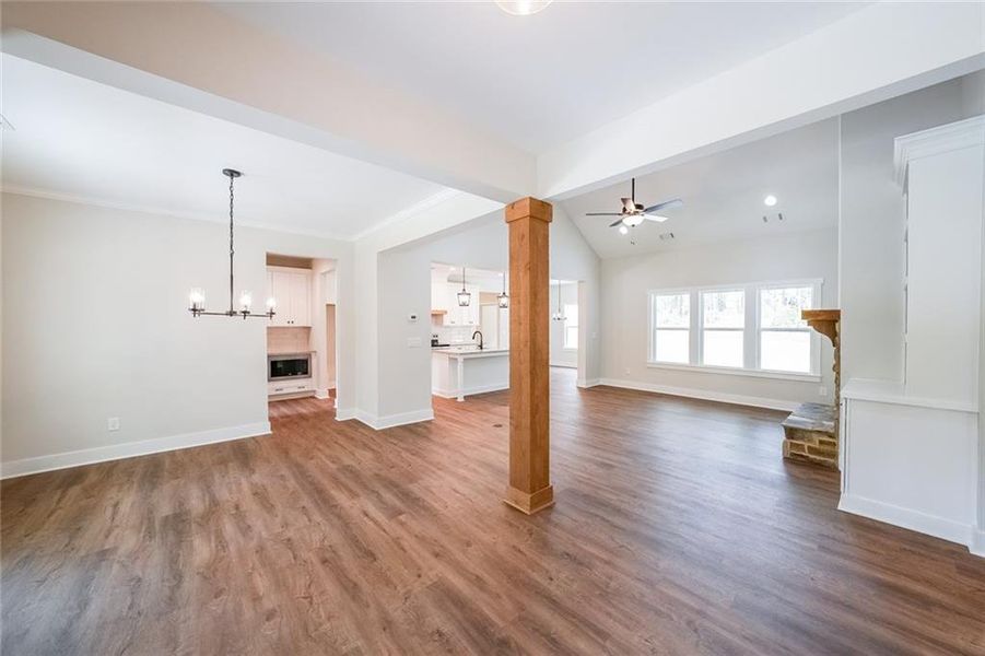 Spacious, unfurnished interior of a new home in , Rockmart (Image 12).