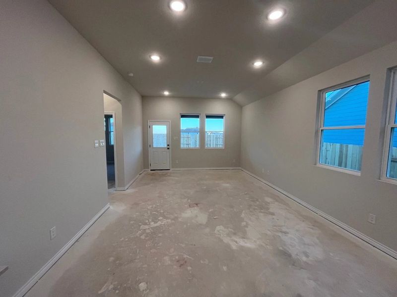 In-progress construction of a new home in Lariat, Liberty Hill, TX (Image 18).