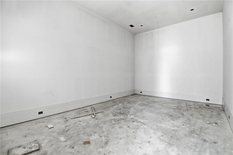 In-progress construction of a new home in , Alpharetta, GA (Image 42).