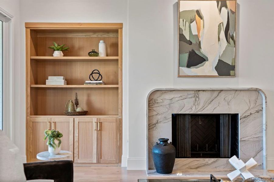 Furnished interior view inside a new home in , Dallas (Image 14).