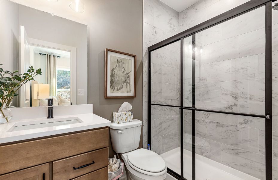 Representative furnished interior of a home built from the Woodward by Pulte Homes in Riversprings, Dacula (Image 20).