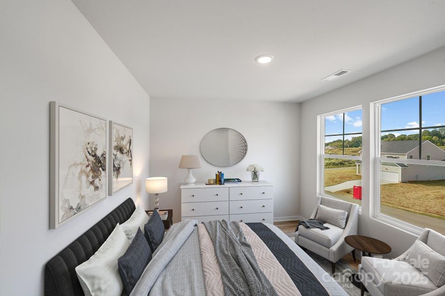 Furnished interior view inside a new home in , Statesville (Image 12).