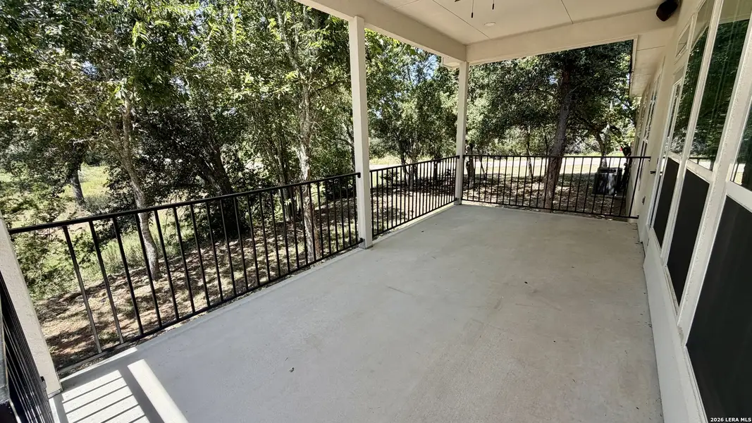 Exterior details and patio area of a home in , Bulverde (Image 3).