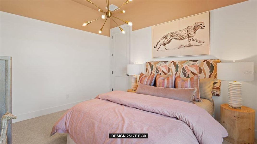 Furnished interior view inside a new home in Star Farms at Lakewood Ranch, Bradenton (Image 11).