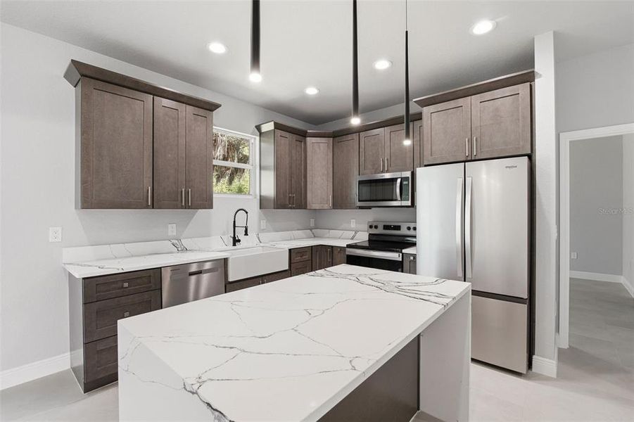 Furnished interior view inside a new home in , North Port (Image 13).