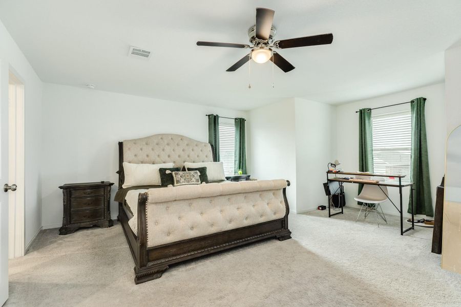 Furnished interior view inside a new home in Windrose Green, Angleton (Image 13).