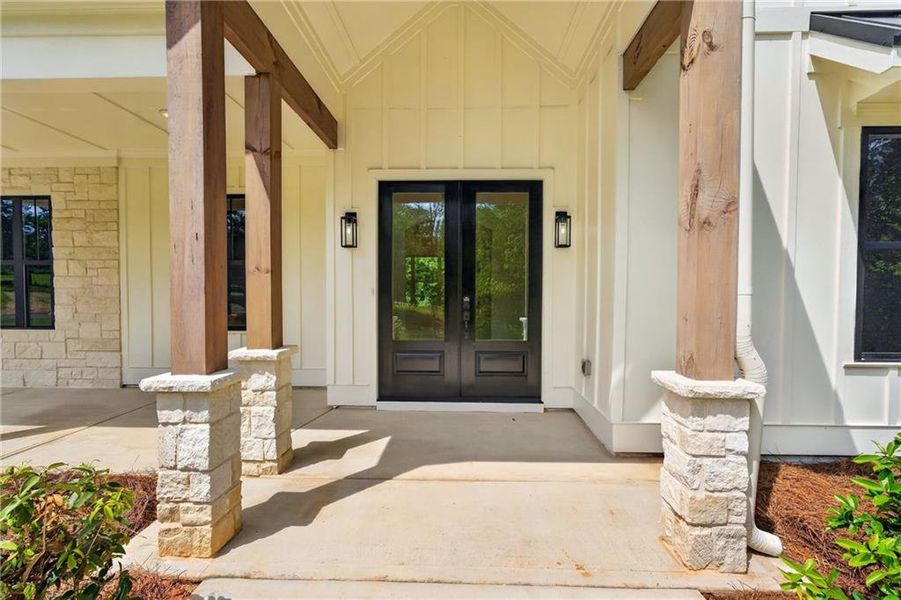 Exterior details and patio area of a home in , Ellijay (Image 32). Exterior details and patio area of a home in , Ellijay (Image 32).