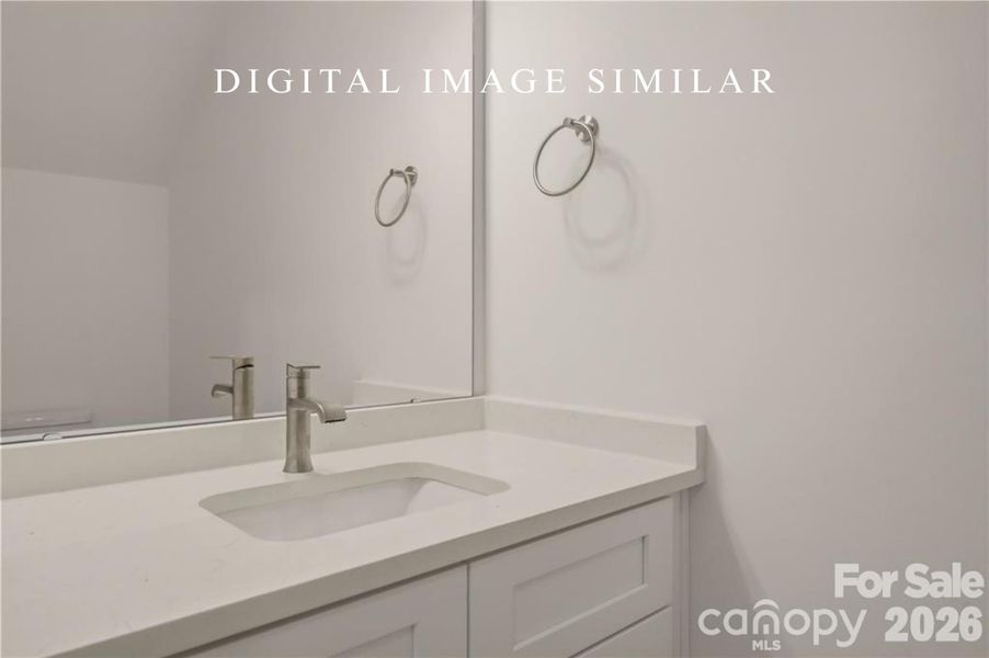 Half bath on main level