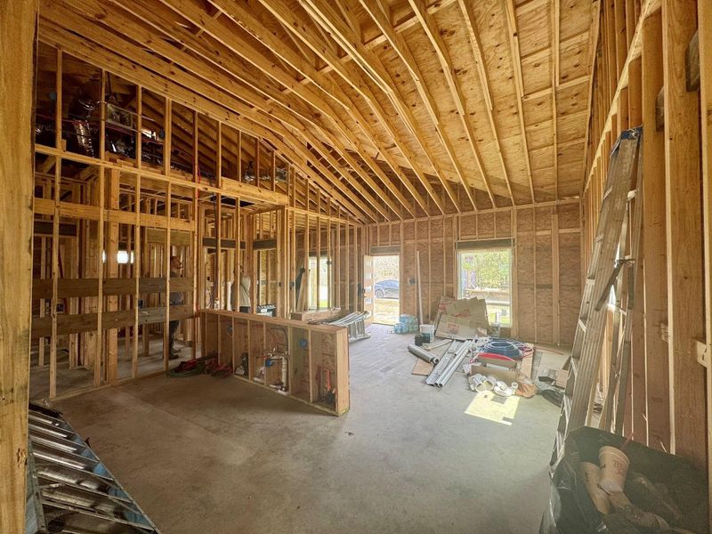 In-progress construction of a new home in , San Leon, TX (Image 3).