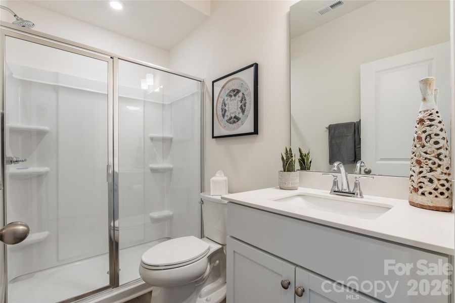 Furnished interior view inside a new home in , Charlotte (Image 26). Furnished interior view inside a new home in , Charlotte (Image 26).