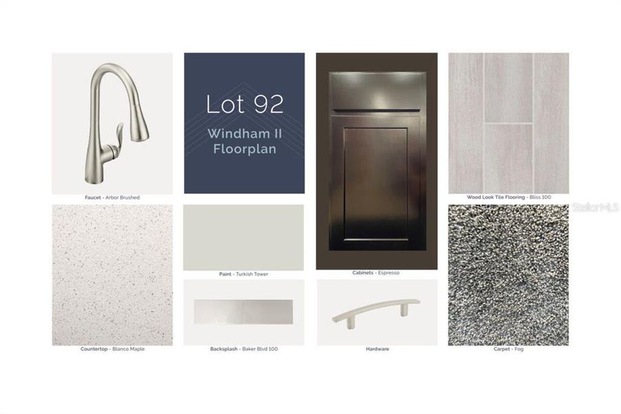 Sample of building materials used in homes in Center Lake on the Park, St. Cloud (Image 6). Sample of building materials used in homes in Center Lake on the Park, St. Cloud (Image 6).