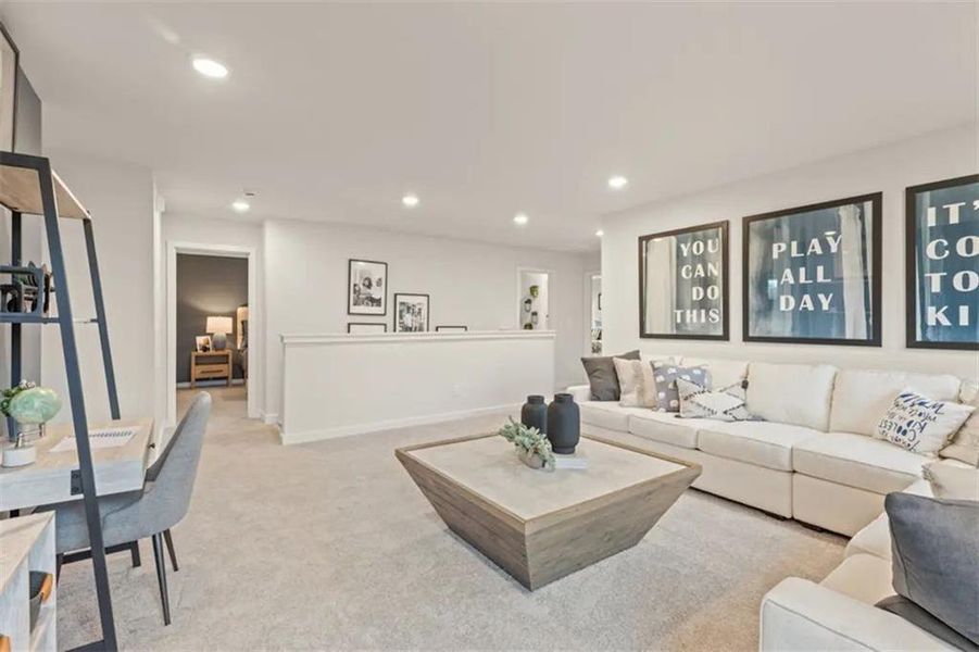 Furnished interior view inside a new home in Brookshire Manor, Canton (Image 27).