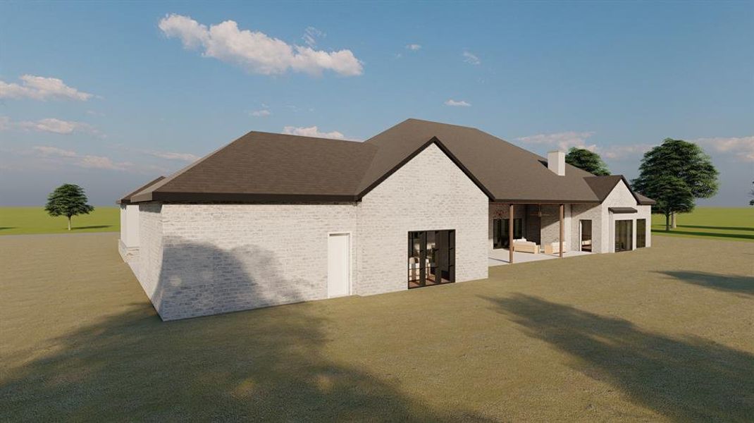 Exterior details and patio area of a home in , Parker (Image 9).