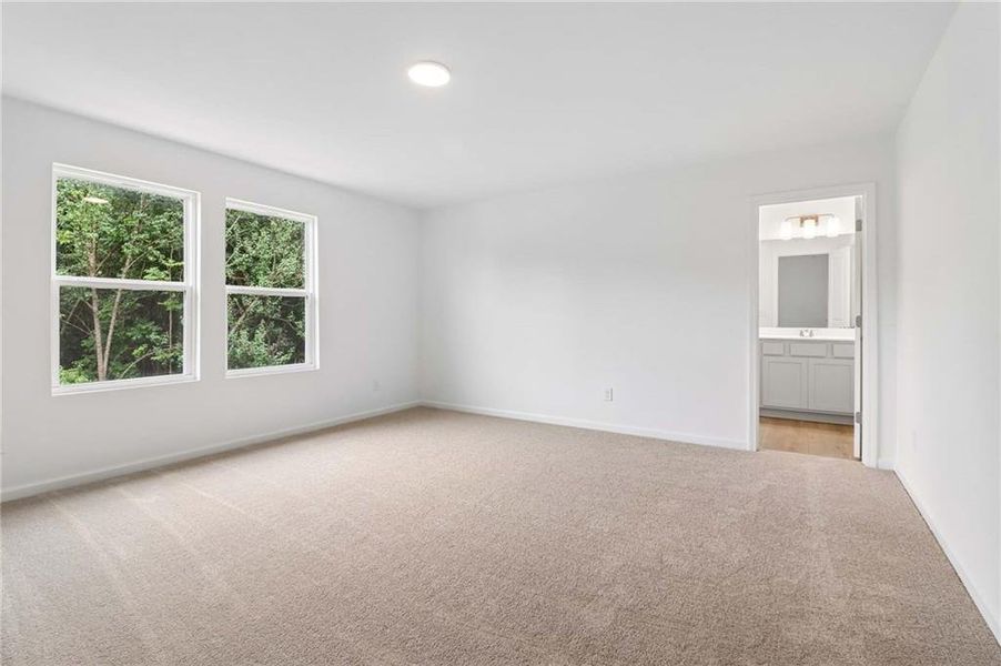 Spacious, unfurnished interior of a new home in Langston Reserve, Cartersville (Image 15).