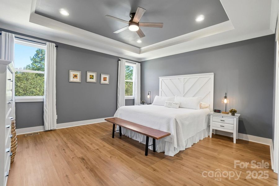 Furnished interior view inside a new home in , Clover (Image 12).