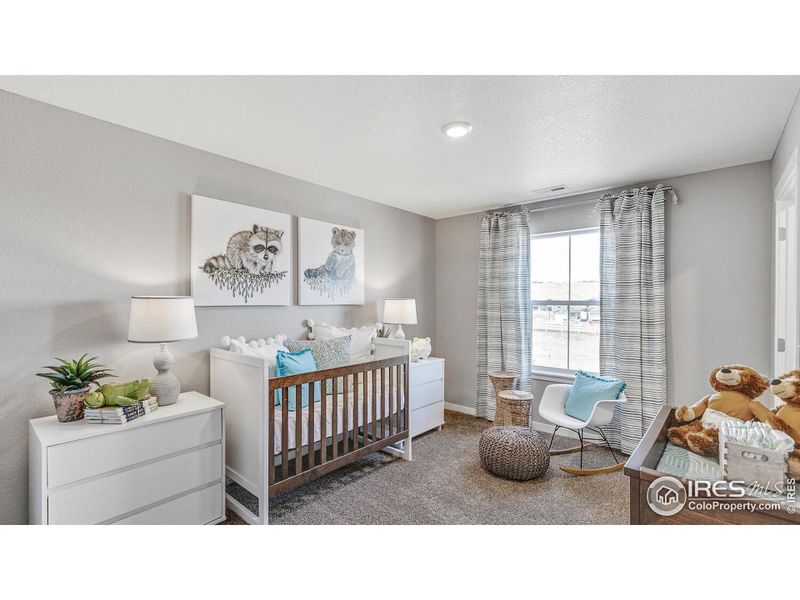 Furnished interior view inside a new home in Northridge Estates, Greeley (Image 7).